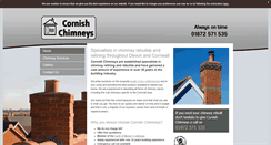 Desktop Screenshot of cornish-chimneys.co.uk